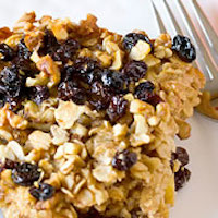 Apple Oats Casserole