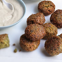 Falafels with Tahini Sauce