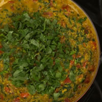 Indian Lentil and Spinach Dal